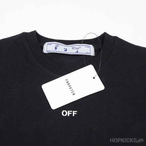 Off-White Digital Headphones Arrow Print T-Shirt