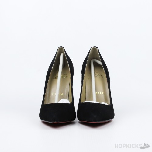 Kate 85mm Pumps Vean velours Black Women (Slightly Used)