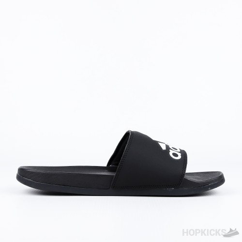 Adidas Adilette Comfort Slides Black White