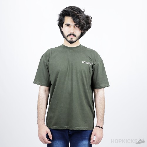 Off-White Green T-Shirt