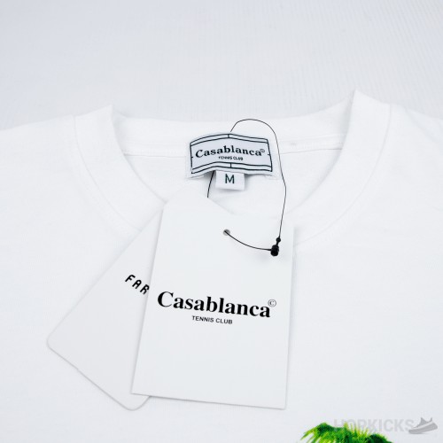 Casablanca Tennis Club White T-Shirt