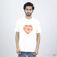 LV Red Heart Logo White T-Shirt