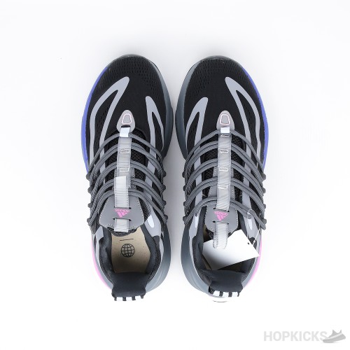 Adidas Alphaboost V1 Black Pink (nakel smith adidas white blue dress shoes flats)