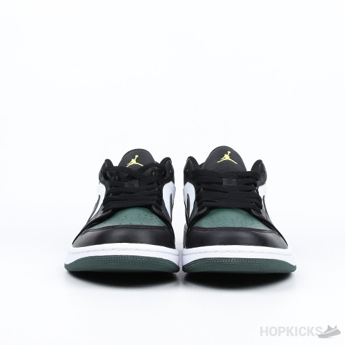 Air Jordan 1 Low Black/Pine Green (Premium Batch)