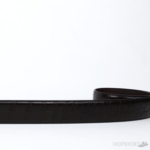 Hermes Silver H 9 Belt