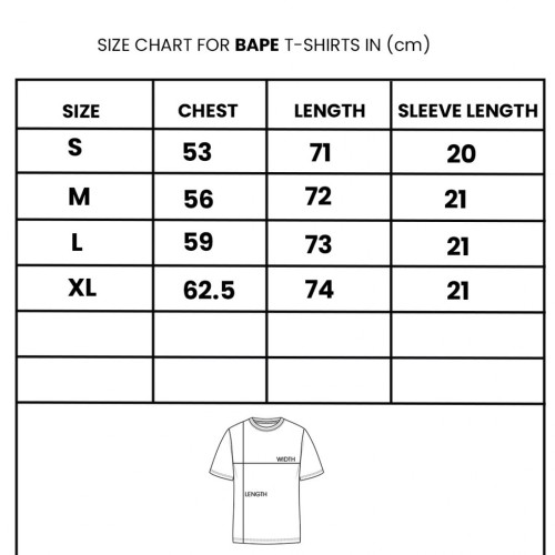 Bape Fighting Camo Ape White T-Shirt