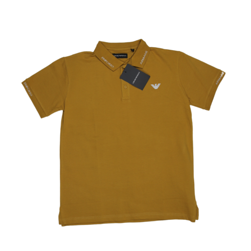 Emporio Armani Yellow Polo T-Shirt