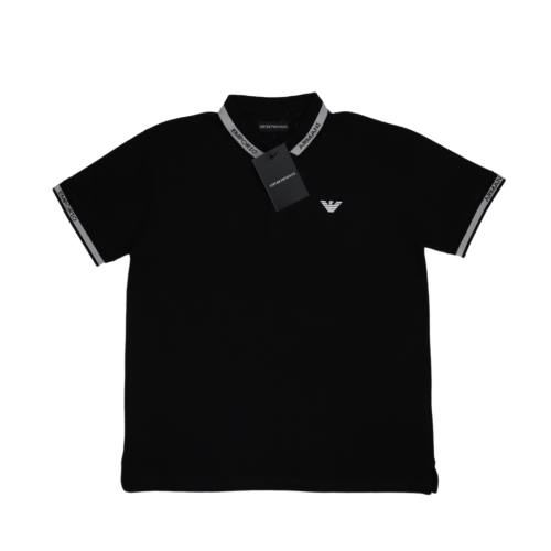 Emporio Armani Black Polo T-Shirt