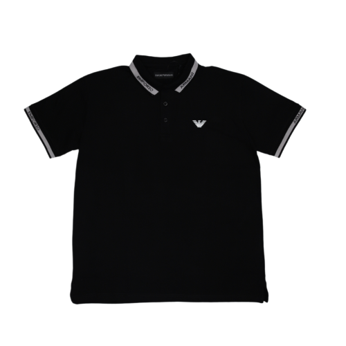 Emporio Armani Black Polo T-Shirt