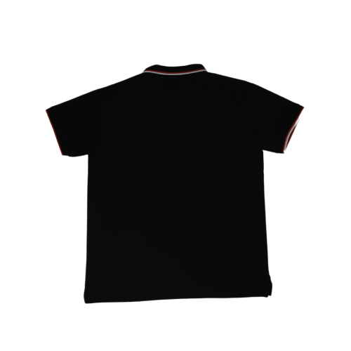 Tom Hilfiger Stripped Black Polo T-Shirt