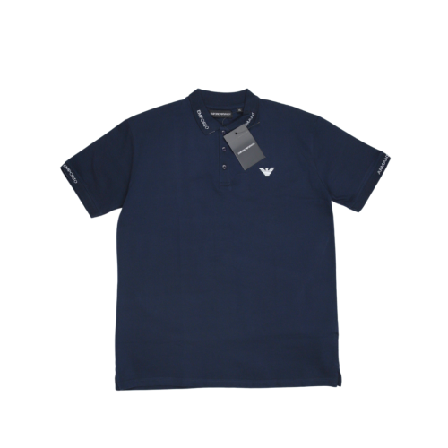 Emporio Armani Blue Polo T-Shirt