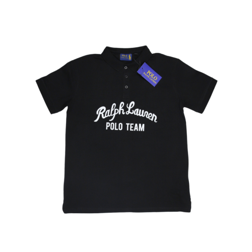 Polo Ralph Lauren Cotton Black Polo T-Shirt