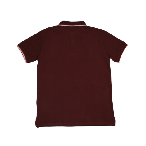 Tom Hilfiger Stripped Red Polo T-Shirt