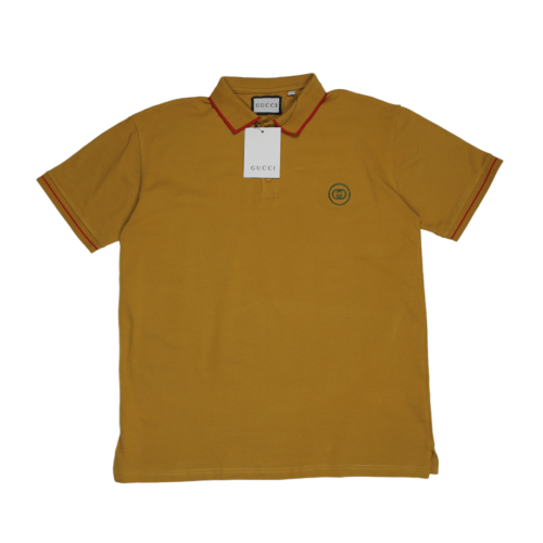 Gucci Yellow Polo T-Shirt