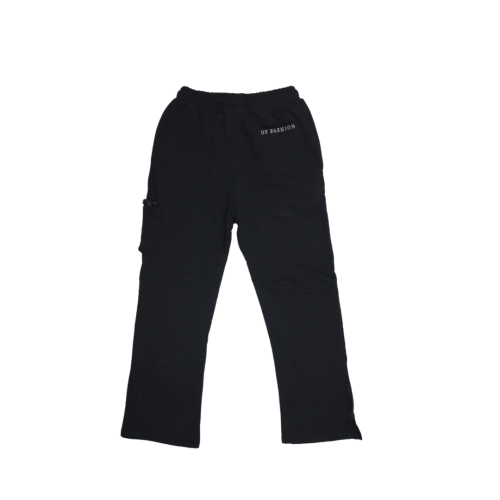 Dff Black Cargo Trouser