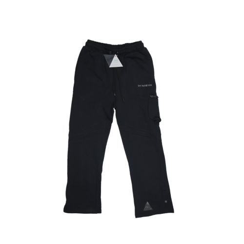 Dff Black Cargo Trouser