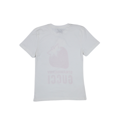 Gucci X Strawberry White T-Shirt