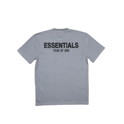 Essentials Fear of God Oversized Light Grey T-Shirt