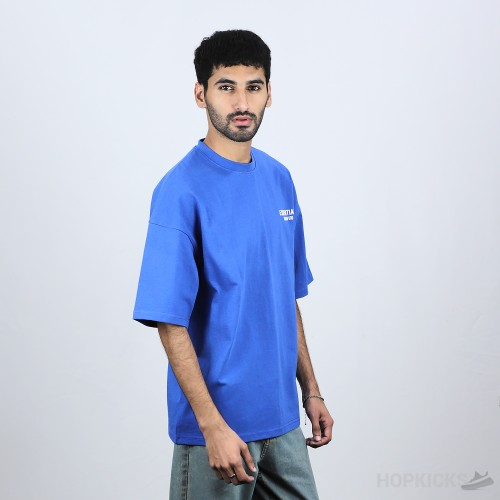 Essential Fear Of God Printed Blue T-Shirt