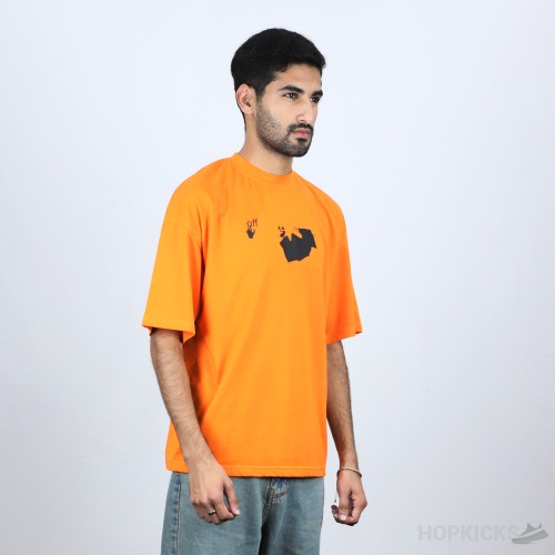 Off-White Jumbo Marker Arrow Orange T-Shirt