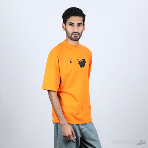 Off-White Jumbo Marker Arrow Orange T-Shirt