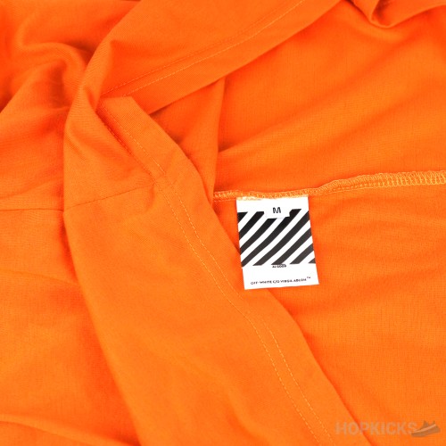 Off-White Jumbo Marker Arrow Orange T-Shirt