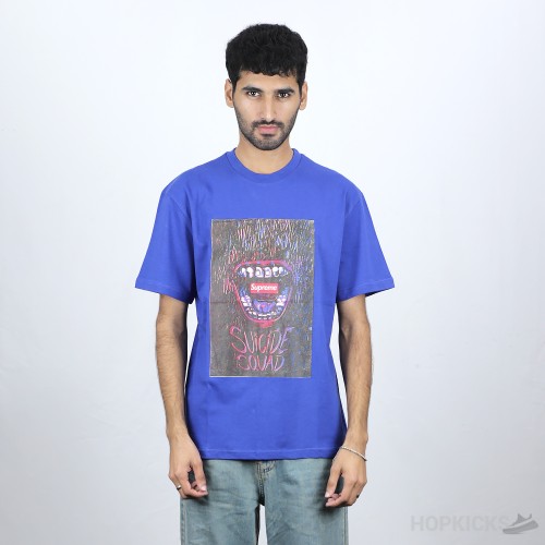 Supreme Suicide Squad Navy T-Shirt