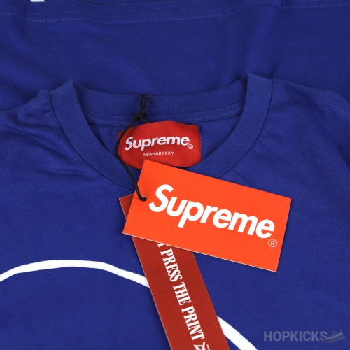 Supreme X Mario Navy T-Shirt