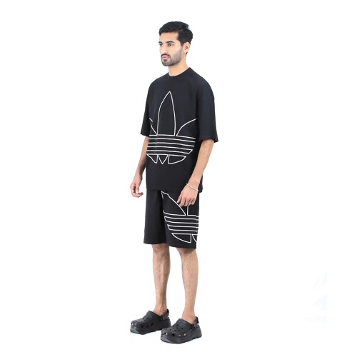 Adidas Originals Black Shirt and Shorts