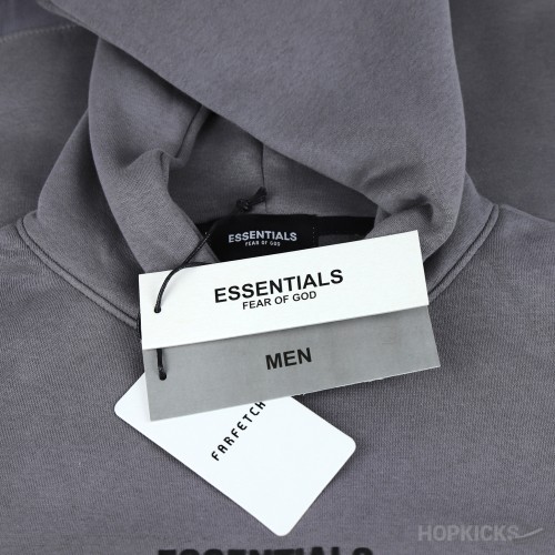 Fear of God Essentials Relaxed Grey Hoodie