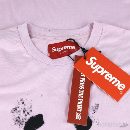 Supreme Wanted Panda Soft Pink T-Shirt