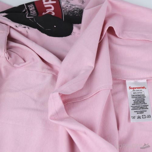 Supreme Wanted Panda Soft Pink T-Shirt