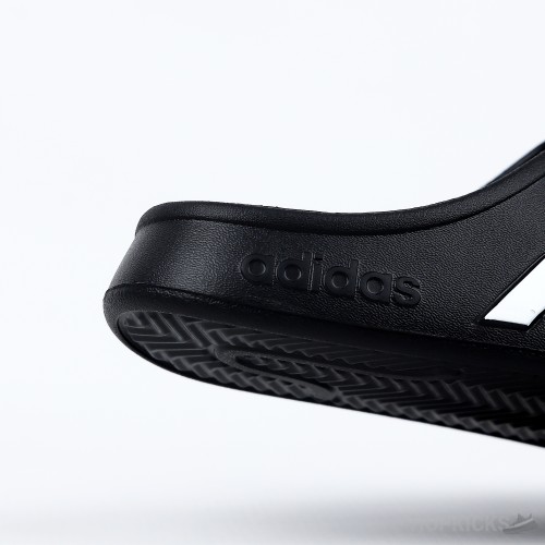 Adidas unisex Adult Adilette Clogs Slide Sandal Black (Premium Plus Batch)