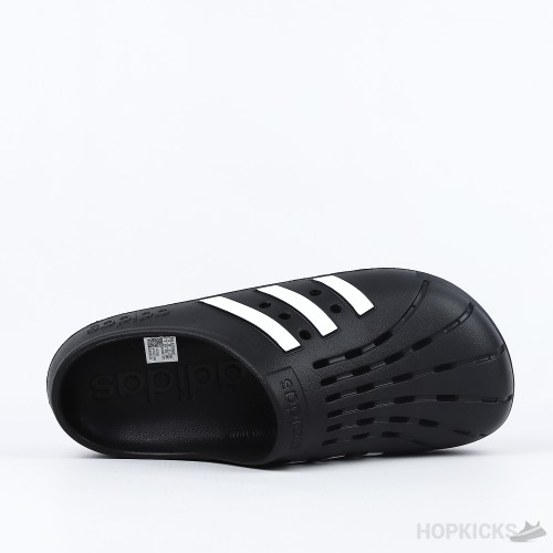 Adidas unisex Adult Adilette Clogs Slide Sandal Black (Premium Plus Batch)