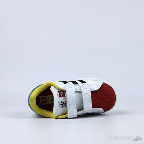 LEGO x Superstar CF I 'White Yellow Green' (Premium Plus Batch)