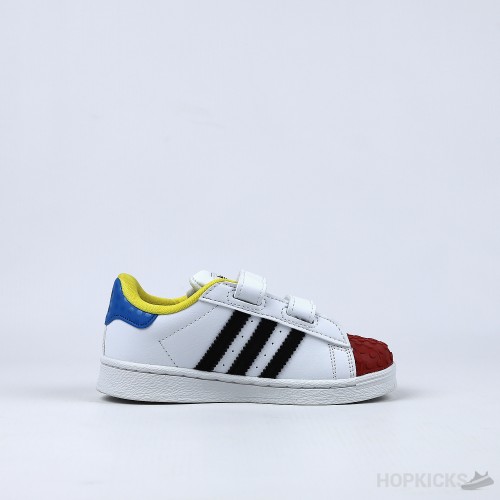 LEGO x Superstar CF I 'White Yellow Green' (Premium Plus Batch)