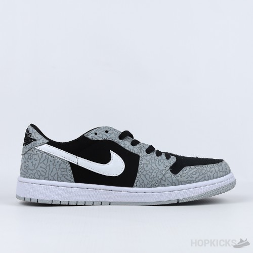 Nike Air Jordan 1 Retro Low OG Black Cement (Premium Batch)