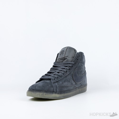 Reigning Champ x Nike SB Zoom Blazer Mid Dark Grey Black Reflective (Premium Batch)