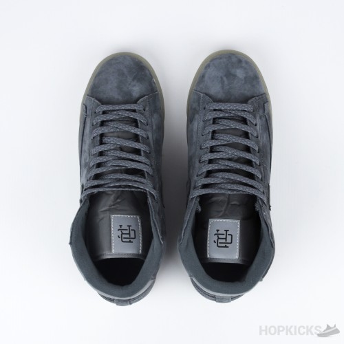 Reigning Champ x Nike SB Zoom Blazer Mid Dark Grey Black Reflective (Premium Batch)