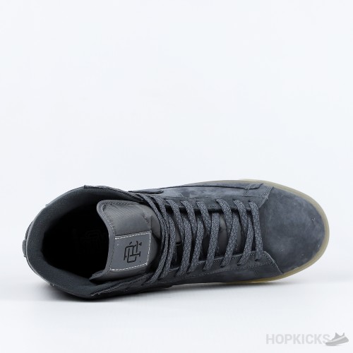 Reigning Champ x Nike SB Zoom Blazer Mid Dark Grey Black Reflective (Premium Batch)