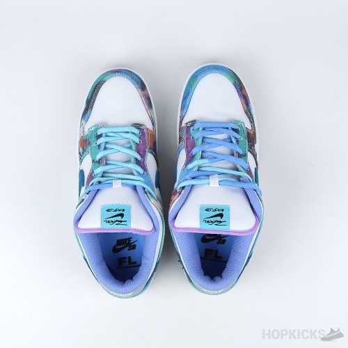 Nike Futura Laboratories x Dunk SB Low Bleached Aqua (Premium Batch)