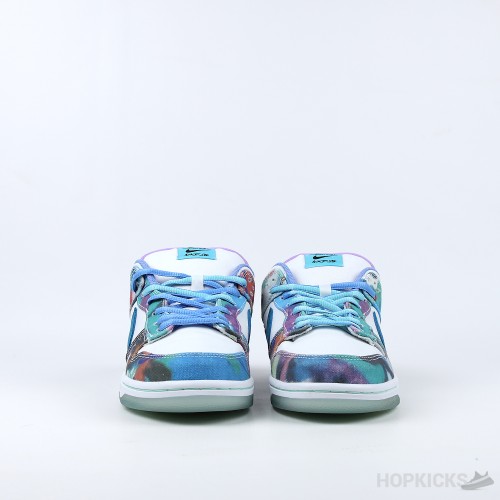 Nike Futura Laboratories x Dunk SB Low Bleached Aqua (Premium Batch)