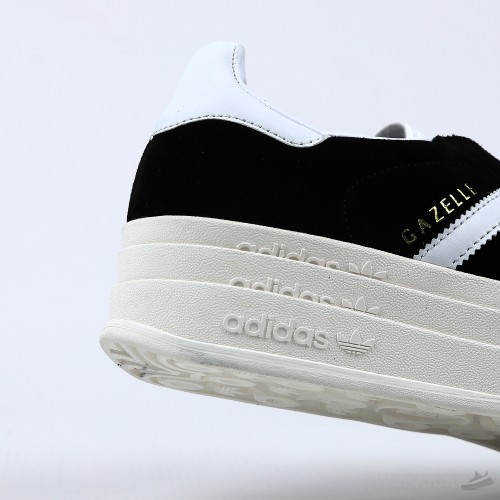 Adidas Gazelle Bold Core Black White (Premium Batch)