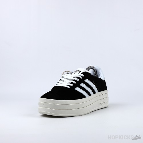 Adidas Gazelle Bold Core Black White (Premium Batch)