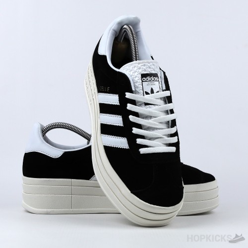 Adidas Gazelle Bold Core Black White (Premium Batch)