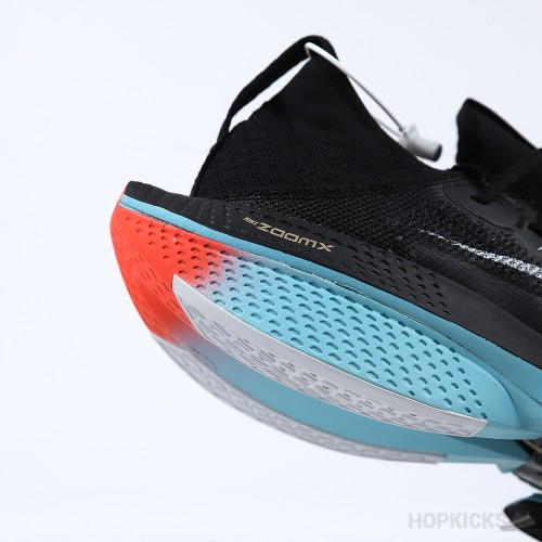 Nike Air Zoom Alphafly Next Black Blue Red (Premium Plus Batch)