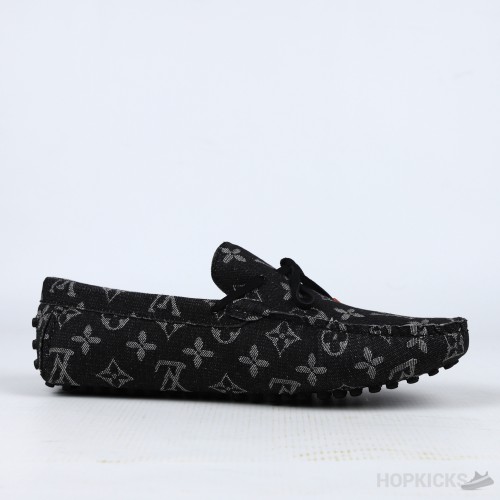 LV Driver Mocassin Black