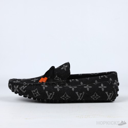 LV Driver Mocassin Black