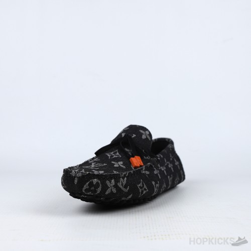 LV Driver Mocassin Black