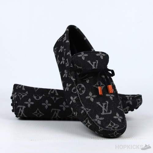 LV Driver Mocassin Black